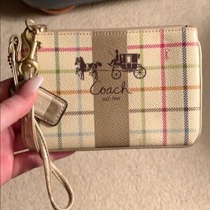 Coach wristlet
